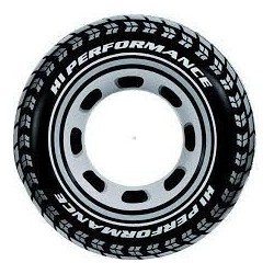 Felfújható autókerék+kapaszkodó 1,14m