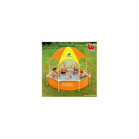 Bestway uv careful csalági fémvázas medence 2,44mx51cm