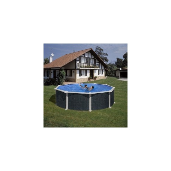 PONTAQUA RATTAN 3,5 x 1,20 cm kerek medence