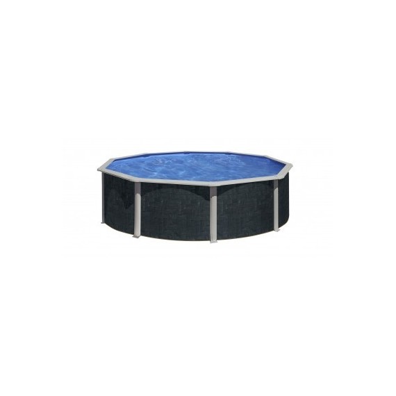 PONTAQUA RATTAN 4,6 x 1,20 m kerek medence