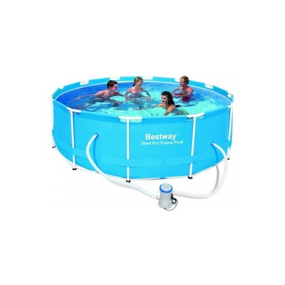 Bestway fémvázas medenceszett 366x100 cm