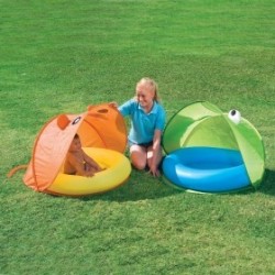 Pancsoló 97x97x74 cm, napvédő sátorral