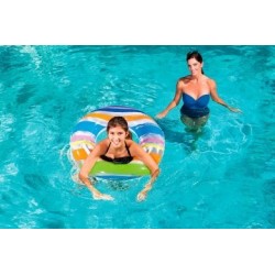 Csíkos úszógumi 91 cm