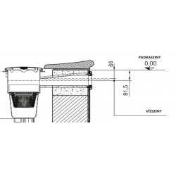Szkimmer Aquamax Classic, betonos