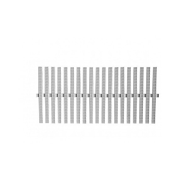 Túlfolyó rács egyenes SS 145mm