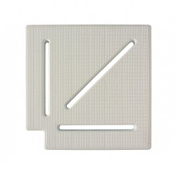 Túlfolyó sarok elem 90º 300mm