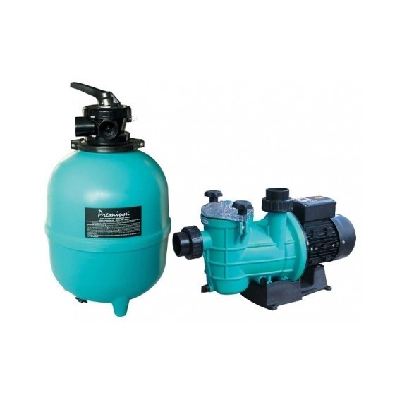 Szűrőszett Premium 500 0,75HP Mini Streamer szivattyú 11m3/h