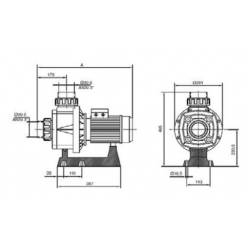 Karpa 250M 44m3/h 2,5HP 230V