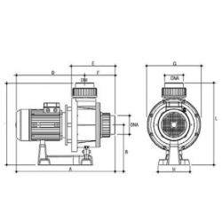 Flooder JET FLJ 300M 47m3/h H10m 3HP 230V