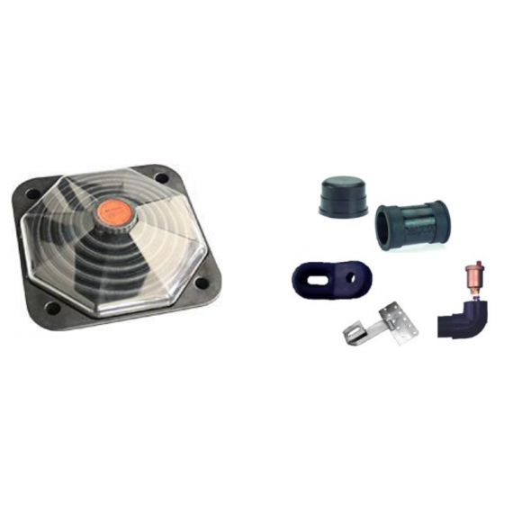 Soladur-S Szolár abszorber szett 5 x 1,20m