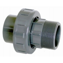 PVC külső menetes hollander, d50