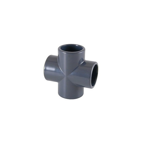 PVC kereszt idom, d50