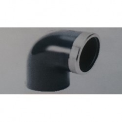 BM Könyök, fémgyűrűvel 90º D 020 x 1/2” PN16