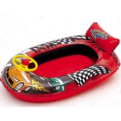 Gyerekcsónak autós  kormányos 102cm