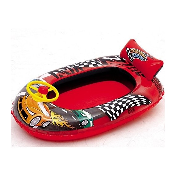 Gyerekcsónak autós  kormányos 102cm