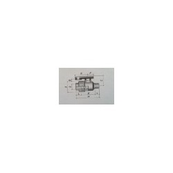 Golyóscsap KM/BM D 1 1/4” x 1 1/4” PN 16