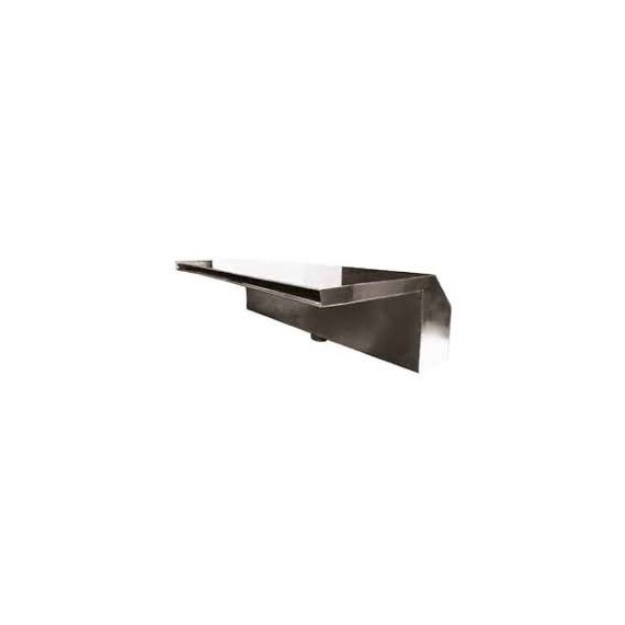 Vízkés AISI304 1500mm 4 x 2”BM / 24-28 m³/h