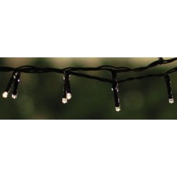 KÜLTÉRI VEZÉRLŐS LED FÉNYFÜZÉR HIDEG FEHÉR LED-DEL ÉGŐK SZÁMA 80 DB