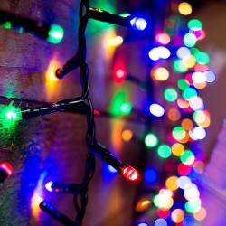 KÜLTÉRI VEZÉRLŐS LED FÉNYFÜZÉR MULTI ÉGŐK SZÁMA 240 DB