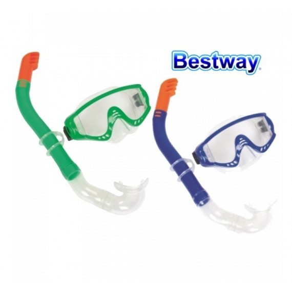 Búvárszemüveg és légzőcső Bestway