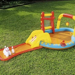 Felfújható gyerekmedence játékokkal 435*213*117 cm Bestway