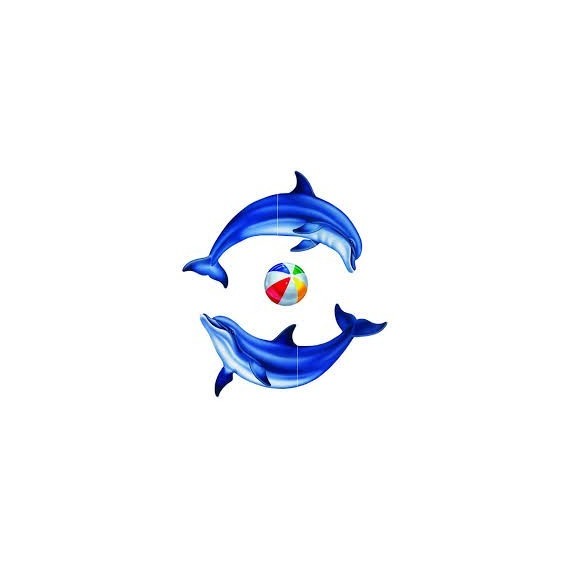 Víz alatti matrica, Delfin csoport kicsi