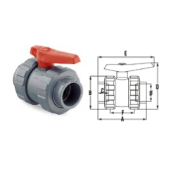 Golyóscsap BB D 032 PN 16