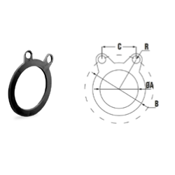 Lapos tömítés EVA D 160