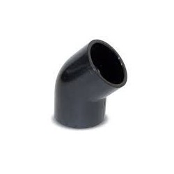 UV álló PVC 45f könyök D50