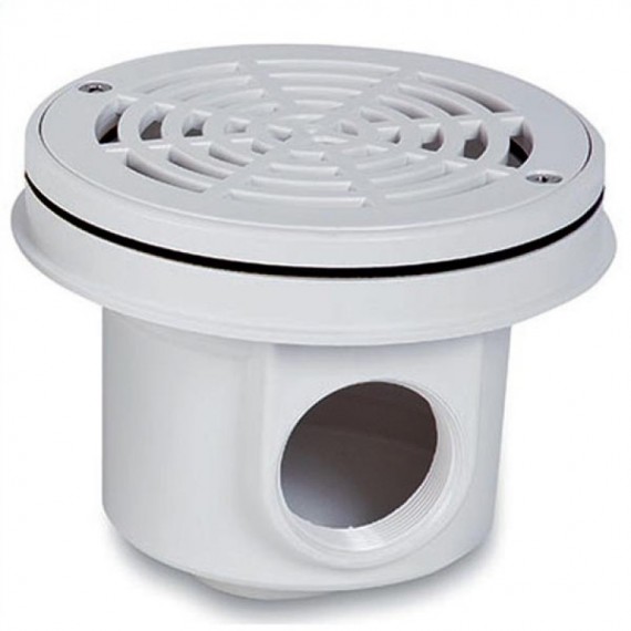 Padlóürítő műanyag, fóliás medencéhez