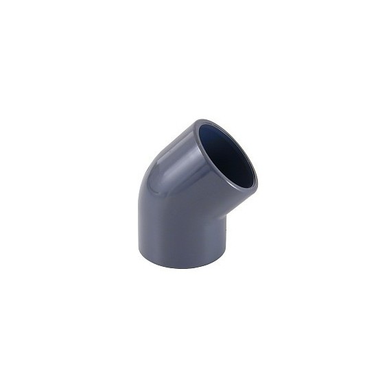 PVC könyö D25  45°