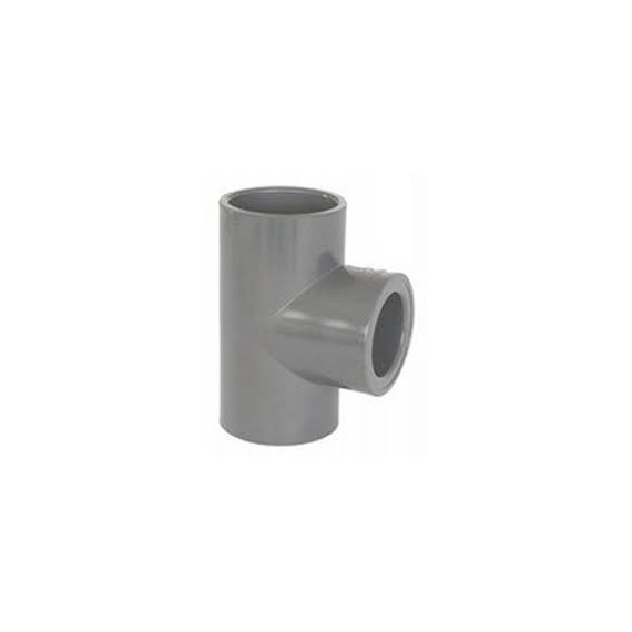 PVC szűkített T-idom D50-63  90°