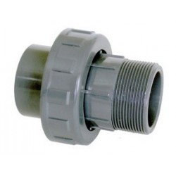 PVC Külsőmenetes hollander  2"