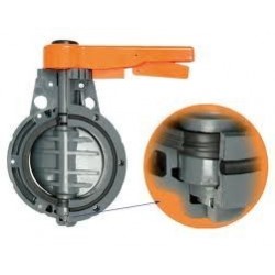 PVC Pillangószelep D75
